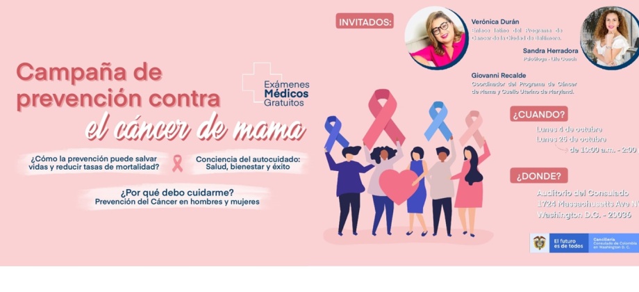 Campaña de prevención contra el cáncer de mama ¿Cómo la prevención puede ayudar a salvar vidas y reducir las tasas de mortalidad? Conciencia del autocuidado-Salud, bienestar y éxito ¿Por qué debo cuidarme?