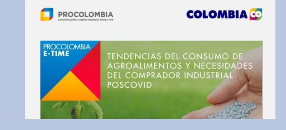 Embajada de Colombia en Trinidad y Tobago participó en el webinar ‘Tendencias del consumo de agroalimentos y necesidades del comprador industrial posCovid