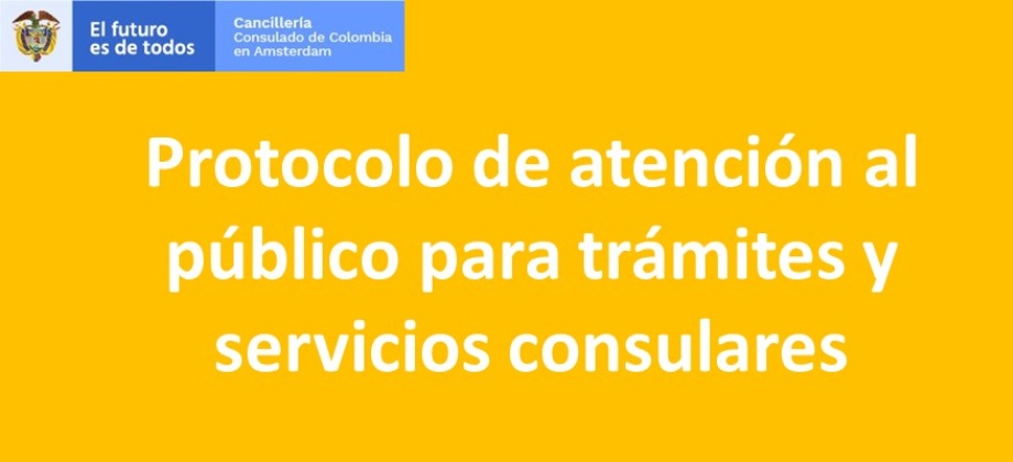 Protocolo de atención al público para trámites y servicios 