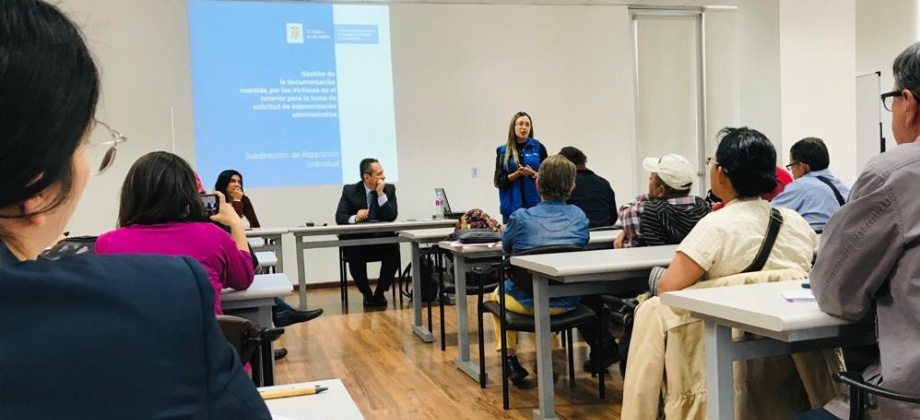 Consulado en Quito realizó jornada de atención especial de la Unidad para las Víctimas, con personas que han padecido el conflicto armado de Colombia