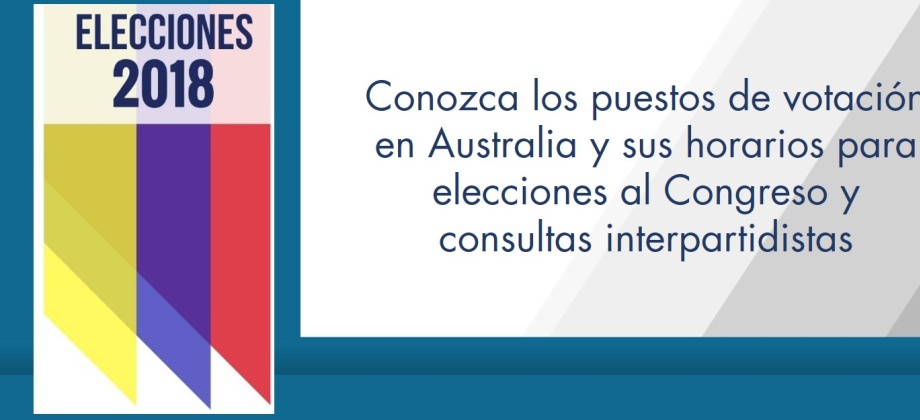 Conozca los puestos de votación en Australia y sus horarios