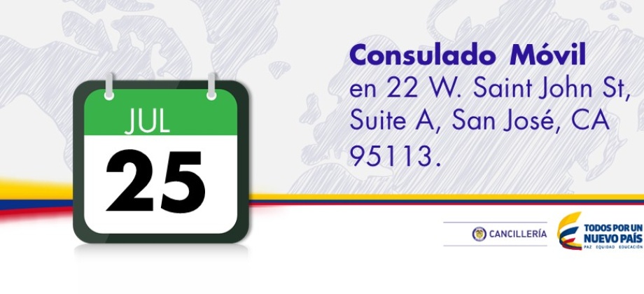 Consulado de Colombia en San Francisco - Consulado Móvil