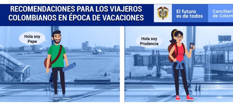 Recomendaciones para los viajeros colombianos en época de vacaciones en 2021