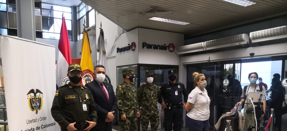 Regresaron a Colombia 145 connacionales desde Paraguay 