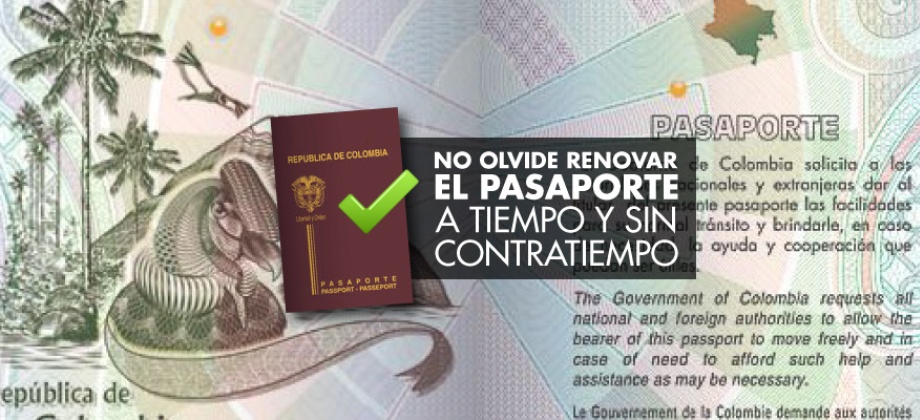 pasaporte colombiano con lectura mecanica