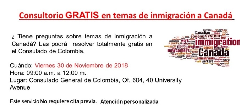 Resuelva dudas en el Consultorio sobre temas de inmigración 