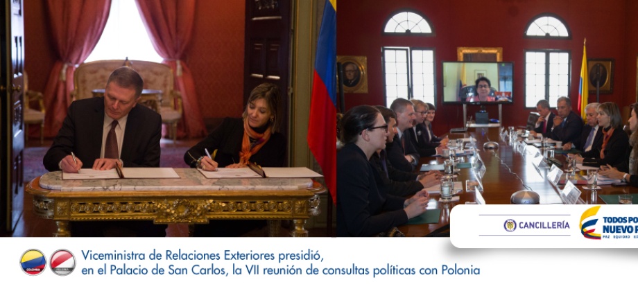 consultas bilaterales colombia, polonia