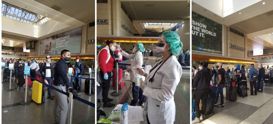 Retornaron al país 122 colombianos desde la costa 