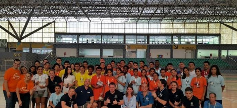 Jóvenes rugbiers de Norte de Santander quedan campeones del II Festival de Try Rugby Brasil