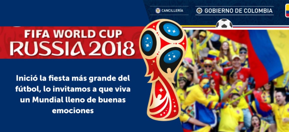 Inició la fiesta más grande del fútbol, lo invitamos a que viva un Mundial lleno de emociones