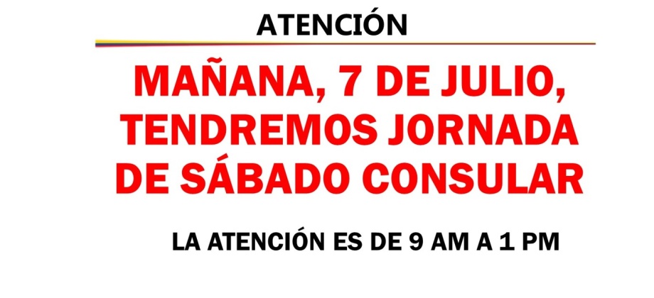 El Consulado de Colombia en Nueva York realiza Sábado Consular el 7 de julio de 2018