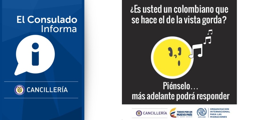 ¿Usted es un colombiano que se hace el de la vista gorda?
