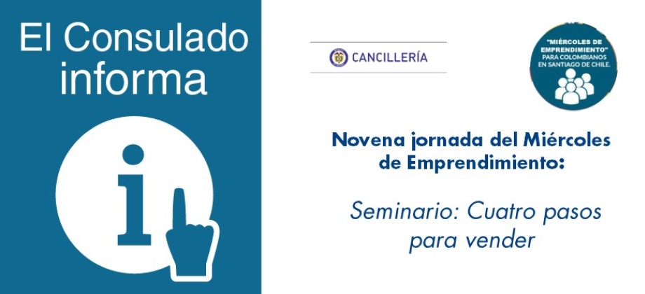 Novena jornada del Miércoles del Emprendimiento: Cuatro pasos para vender