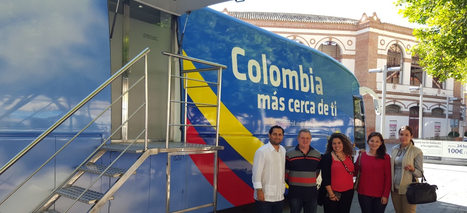 Consulado de Colombia en Sevilla estará con su unidad móvil en Málaga hasta el 12 de noviembre