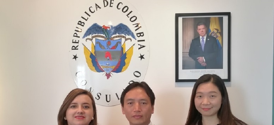 La Cónsul Echeverry se reunió con el Vicepresidente del Consejo de China para la Promoción del Comercio Internacional del Subconsejo de Shanghái Pudong