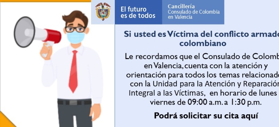 Si usted es Víctima del conflicto armado colombiano 