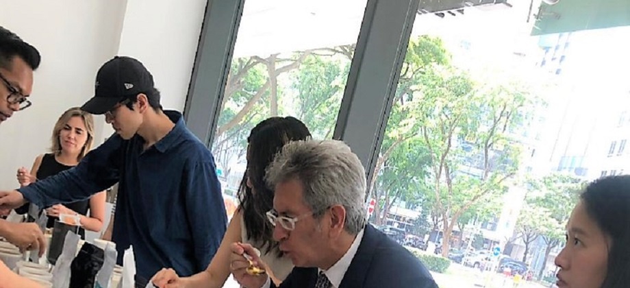 Embajador de Colombia hizo el lanzamiento de la Diplomacia del Café en Singapur con dos eventos de promoción de cafés especiales