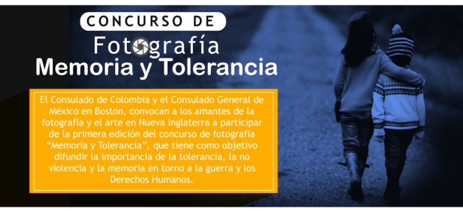 Los consulados de Colombia y México en Boston invitan a participar del concurso “Memoria y Tolerancia”