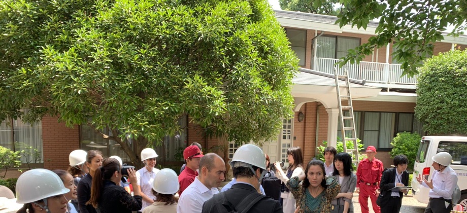 La Embajada de Colombia en Japón realizó el primer simulacro de asistencia y comunicación a ciudadanos colombianos en caso de desastres