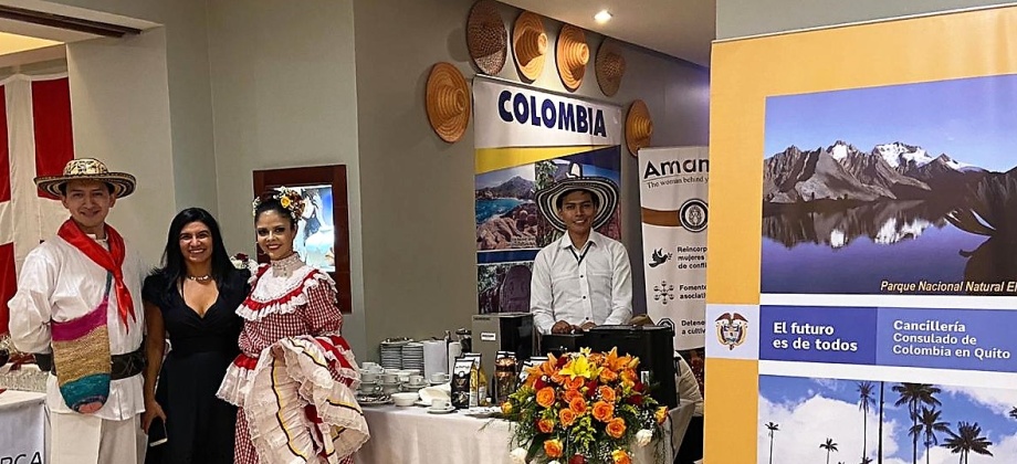 Consulado en Quito participó en el XVIII Festival de Música, Comidas y Bebidas 2020