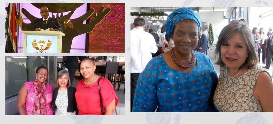 Embajadora de Colombia en Sudáfrica participó en actividades organizadas por la Cancillería sudafricana en Ciudad del Cabo