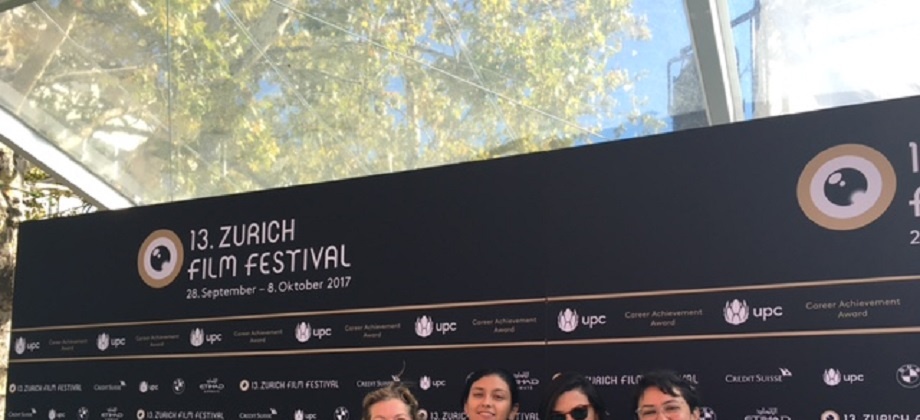 Embajada de Colombia en Suiza acompaña a jóvenes realizadoras colombianas que participan en el Festival de Cine de Zurich