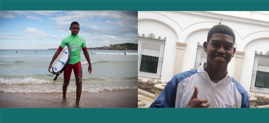 Surfista de Chocó representa a Colombia en torneo de Estados Unidos