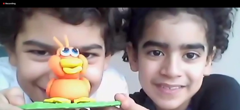  Con éxito se realizó la clase del taller de plastilina virtual "Manos a la obra" en el marco de la celebración del día del #ColombianoMigrante 