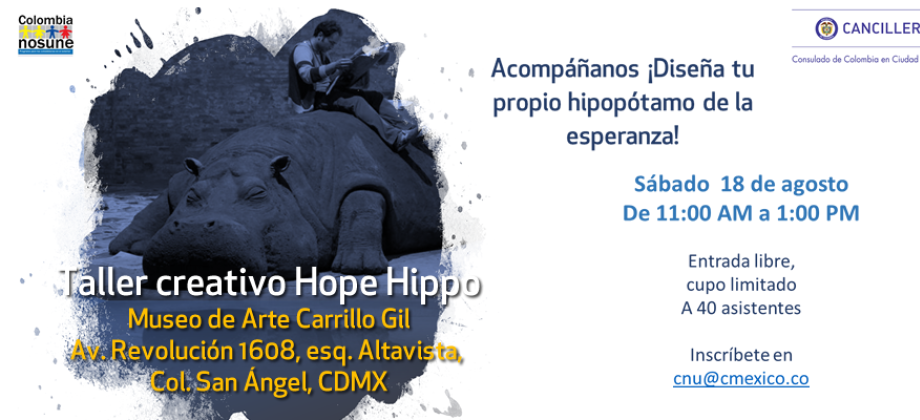 Hope Hippo, el taller creativo para niñas y niños que denuncia la corrupción