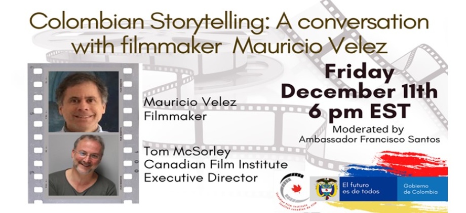 The Embassy of Colombia in the United States preset Colombian Storytelling: A conversation with filmmaker 