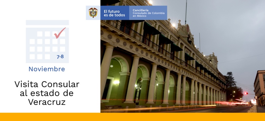 Cónsul de Colombia realizó visita a Veracruz donde dialogó con autoridades y connacionales 