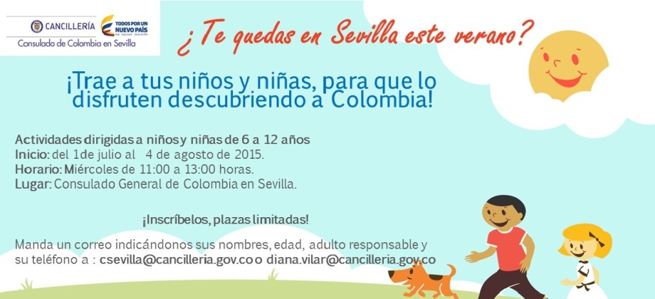 Consulado de Colombia en Sevilla - actividades para connacionales