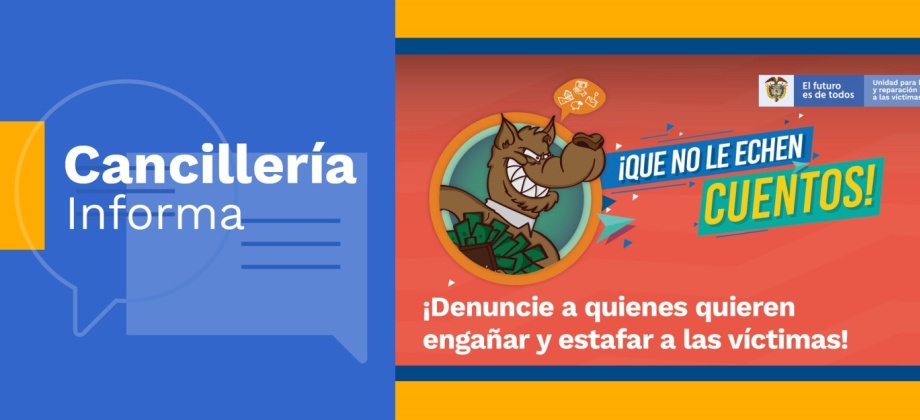 Si usted es colombiano, se considera víctima y vive en el exterior, esto le interesa