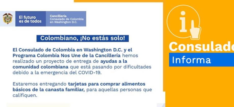 Colombiano, ¡no estás solo!