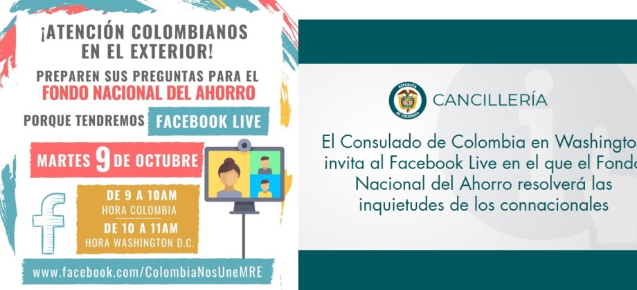 el Consulado General de Colombia en Washington