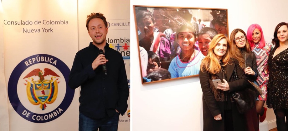 Con éxito se inauguró la exposición fotográfica “Un Alma Wayúu” del artista Andrew Ferguson, en el Consulado de Colombia en Nueva York