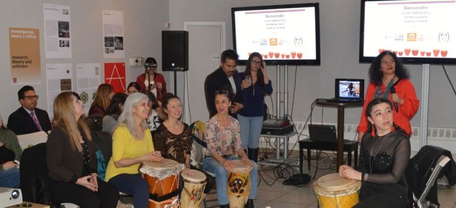 A ritmo de tambores, Consulado de Colombia en Nueva York rindió homenaje a mujeres colombianas