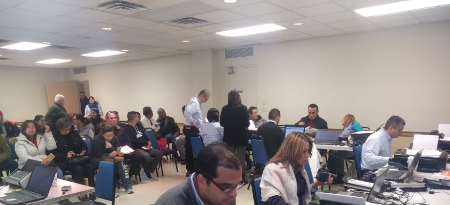 Consulado en Nueva York realizó Consulado Móvil en Hartford en diciembre