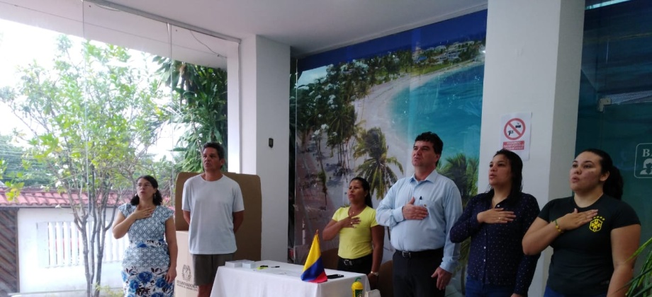 La Segunda vuelta presidencial 2018 inició el domingo 17 de junio en el Consulado de Colombia en Manaos