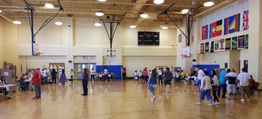 Concluyó la segunda vuelta de las elecciones presidenciales en Newark y los 10 puestos de votación de la circunscripción