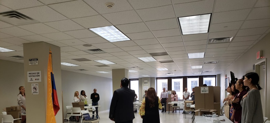 Segunda vuelta presidencial 2018 culmina hoy domingo 17 de junio en el Consulado de Colombia en Newark