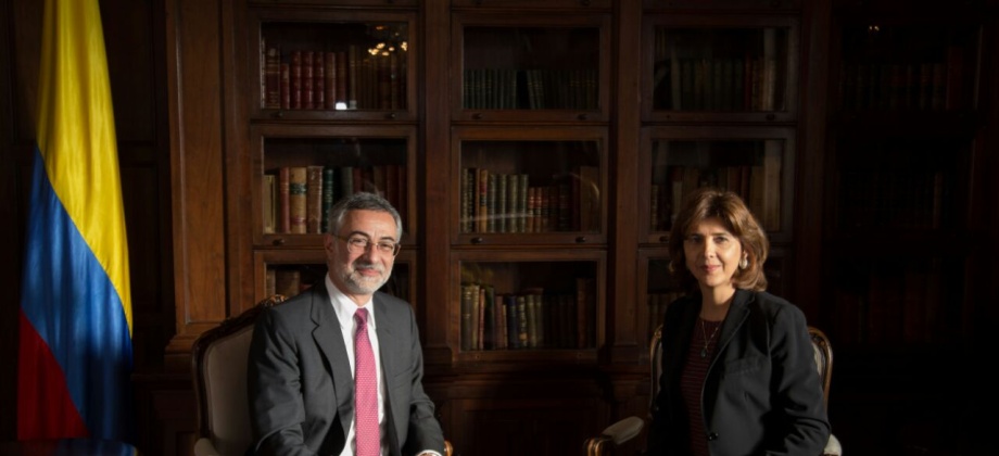 Canciller María Ángela Holguín recibió las copias de cartas credenciales del nuevo Embajador de Brasil en Colombia