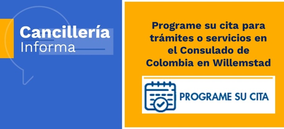 Programe su cita para tramites o servicios en el Consulado de Colombia 2021