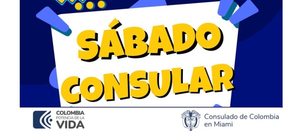 Consulado de Colombia en Miami realizará jornada de Sábado Consular el 27 de abril de 2024