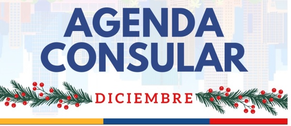 Consulta la agenda consular de diciembre del Consulado de Colombia en Miami