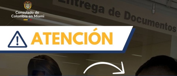 Si tramitó su cédula de ciudadanía en 2022, en el Consulado de Colombia en Miami, reclámela antes del 6 de diciembre de 2024