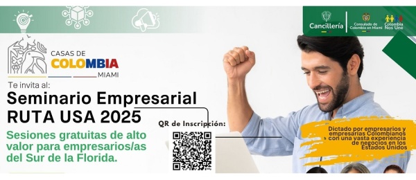 ¡Atención empresarios y empresarias colombianos en el Sur de la Florida!