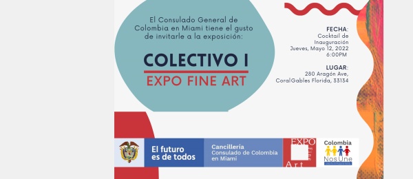 El Consulado de Colombia en Miami invita a la Noche de Galería el 12 de mayo