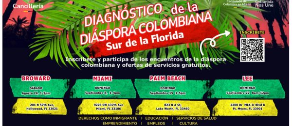 Diagnóstico de la diáspora colombiana en el Sur de la Florida
