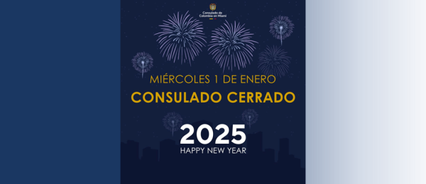 El Consulado en Miami no tendrá atención al público el 1 de enero de 2025